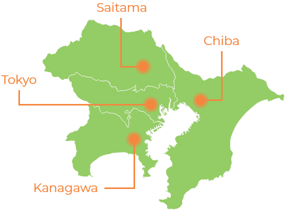 首都圏近郊をサポートする アイル24